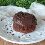 Mini bolo de chocolate