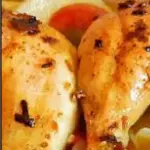 POLLO AL HORNO CON ENSALADA