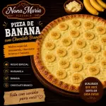 BANANA COM CHOCOLATE BRANCO