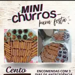 Mini churros para festa 😍