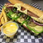 Baguette de carnes frias