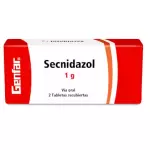 SECNIDAZOL 500MG CAJA X 4 TABLETAS