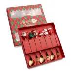 Set cucharitas navideñas