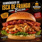X Bacon Frango Roots