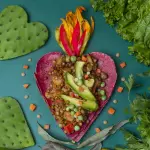 Taco de Picadillo Vegano de Lentejas