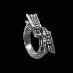 Two Head's Dragon Ring