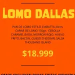 Lomo Dallas C/ papas fritas