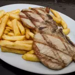 chuleta a la parrilla