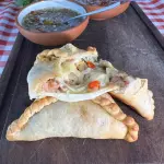 Empanada de Champiñón tocino y muzza