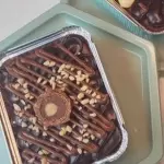 Brownie na marmitinha ferreiro rocher