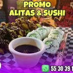 PROMO ALITAS Y SUSHI