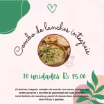 Combo lanches 10 unidades