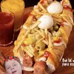 Hotdog duplo linguiça
