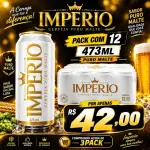 3 pack de Império 473ml quente