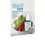Desinfectante Great Value para agua