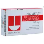 PRO LERTUS 140MG 20 CÁPSULAS