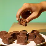 Mini bocado de Brownie en Chocolate