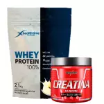 Kit Health Time 2.1kg Creatina 300g
