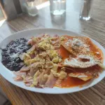 Huevos con jamon