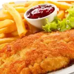 Milanesa con papas