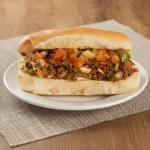 Cachorro quente de Carne moida