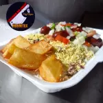 Linguiça Toscana frita á vinagrete