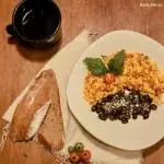 Huevos con chorizo