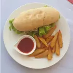 PAN CON PIERNA