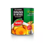 Durazno wasil 590g mitades
