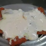 Filé de peixe a parmegiana