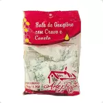 Bala de Gengibre com Cravo e Canela