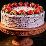 Torta de arándanos 🫐
