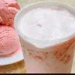 Malteada de Fresa