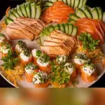 30 peças salmão