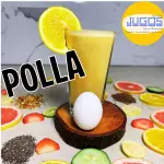 POLLA CON JUGO DE NARANJA