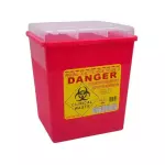 Recipiente Para Cortopunzantes 8L