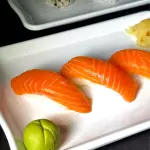 Niguiri de salmão