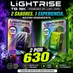 Lightrise TB 18K 🔥 Llévate 2 vapes