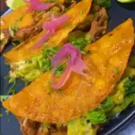 TACOS DE BIRRIA DE CHIVO x3