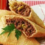 Patel carne com queijo