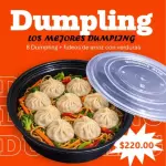 combo dumpling 8z + tallarin verdur