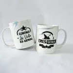 Mug mármol hombre