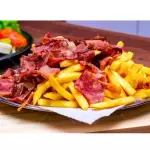 Batata G c/Calabresa e Bacon