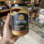 Cocada cremosa com ameixa