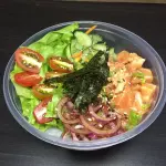 POKE 1 Salmão cru marinado