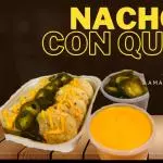 Nachos con queso