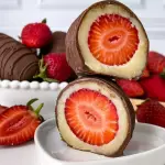Bombom de morango
