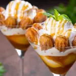 Churros com sorvete de creme 200g