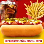 TRIO Cachorro quente SALSICHA