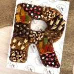 Letter Cake Full Toppings